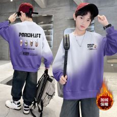 童装卫衣洋气春秋款秋季潮2025卫衣新款秋装套头中大童上衣男童