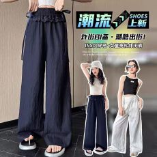 批发<b class='q'>女童</b><b class='q'>裤子</b>夏季薄款花边阔腿裤女大童宽松休闲防蚊裤儿童洋气山本裤