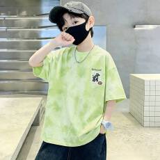 男童短袖T恤小学新款中大童夏季男孩韩版宽松纯棉上衣t恤衫