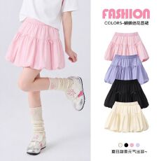 批发女童半身裙夏季薄款2026新款洋气小女孩花苞裙外穿儿童裙子夏装