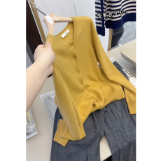 批发秋冬超火流行爆款穿搭休闲2025新款韩版气质减龄百搭针织长袖<b class='q'>开衫</b>