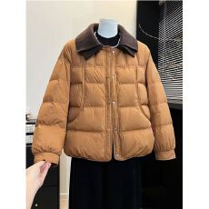 批发外套女2026<b class='q'>冬</b>季新款立领保暖小个子<b class='q'>冬</b>装上衣百搭气质韩版休闲棉服