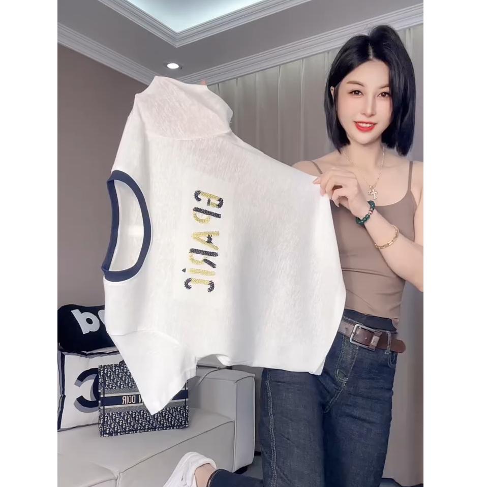 올해 인기 한 부서 연령 감소 다용도 디자인 센스 배색 패치워크 반팔 티셔츠 여름 새로운 잘 생긴 맨위