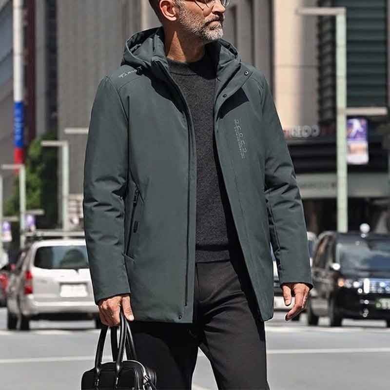 2026 국경 간 새로운 가을 겨울 두꺼운 후드 면 옷 남성 캐주얼 보온 재킷 방한 긴팔 면 의류