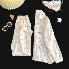 批发女童睡衣春秋季儿童睡衣女孩长袖大童<b class='q'>亲子装</b>家居服<b class='q'>套装</b>