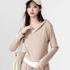 批发内搭毛衣慵懒风新款裙甜美秋冬娃娃领小个子软弱针织衫<b class='q'>连衣裙</b>新款