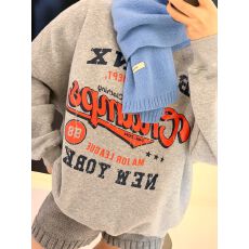 批发纯棉华棉复合薄款320克/加绒420克布面+手感印花宽松连帽卫衣女