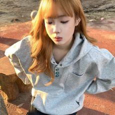 批发美式复古潮牌小众绿松石纽扣连帽卫衣男女高级感<b class='q'>情侣</b>