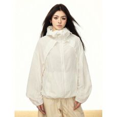 批发户外冰丝冲锋衣防晒衣男女款夏季薄款透气<b class='q'>运动</b>防晒服宽松连帽外套