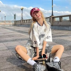 批发球服250克美式<b class='q'>街头</b>短袖T恤女夏季oversize宽松透气网面上