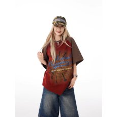 批发新款短袖t恤<b class='q'>男</b>女夏<b class='q'>韩版</b>潮流简约半袖上衣港风宽松休闲潮牌体恤衫