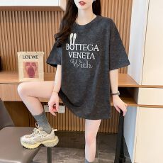 批发21支超爽棉220克+牙刷绣 | 后包领 | <b class='q'>中长款</b>短袖<b class='q'>T</b><b class='q'>恤</b>