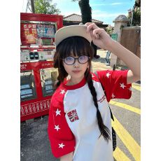 批发印花+原版插肩袖19支220克纯棉短袖<b class='q'>T</b><b class='q'>恤</b>男女同款