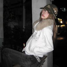 批发【薄款+加绒 纯棉复合】毛领连帽卫衣<b class='q'>女</b><b class='q'>开衫</b>外套设计秋冬上衣