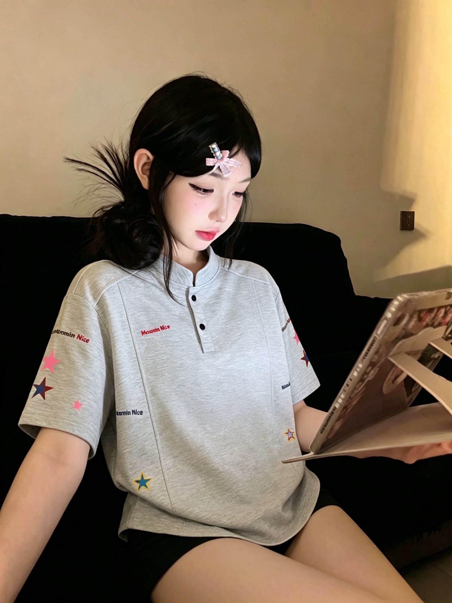 좋은 품질 원본 솜씨 인쇄 지출 개체 같은 단락 50 면 45 폴리 에스터 5 암모니아 Lun 반팔 티셔츠