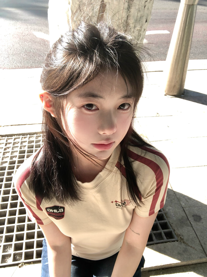 220 그램 92 면 8 암모니아 Lun 프린트 새로운 양육하다 아름다움 몸매 가꾸기 반팔 티셔츠 맨위 여성