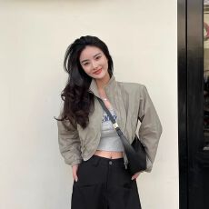 批发原版防晒面料短款防晒衣立领户外防晒服薄外套