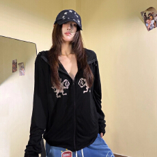 批发连帽防晒衣风衣外套<b class='q'>男</b>女夏季2026新款轻薄休闲宽松防晒服