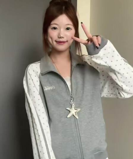얇은 스타일 털이 있는 클립 칼라 것 자수 순수한 Mianhua 면 복합 지퍼 후드티 여성