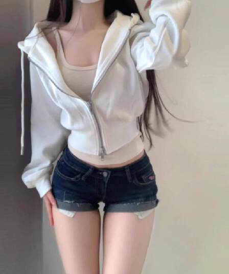 경관 그림 모방 후아 면 복합 디자인 센스 작은 대중 후드 티 스웨터 여성 가을 느긋한 얇은 스타일 오픈 가디건 맨위