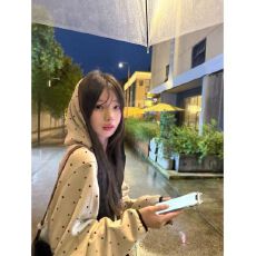 批发韩系<b class='q'>甜美</b>波点连帽开衫卫衣女春秋宽松撞黑边刺绣拉链休闲百搭外套