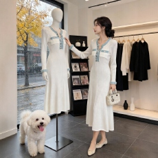 批发时尚独特2025年女款大气女装高档新款<b class='q'>女士</b>洋气高级感连衣裙女