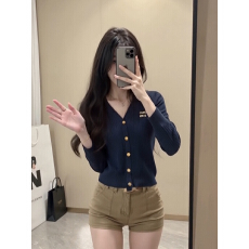 批发已保护 法式chic设计感小香风开衫秋季新<b class='q'>品</b>撞色短款薄针织上衣