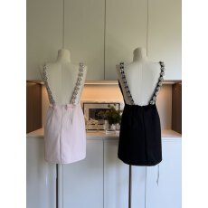 批发手工高定款重工钉钻<b class='q'>露背</b>吊带裙新款