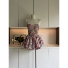 批发你的懒懒llan白兰地花神复古碎花心形抹胸<b class='q'>连衣</b>裙+短裤套<b class='q'>装</b>女