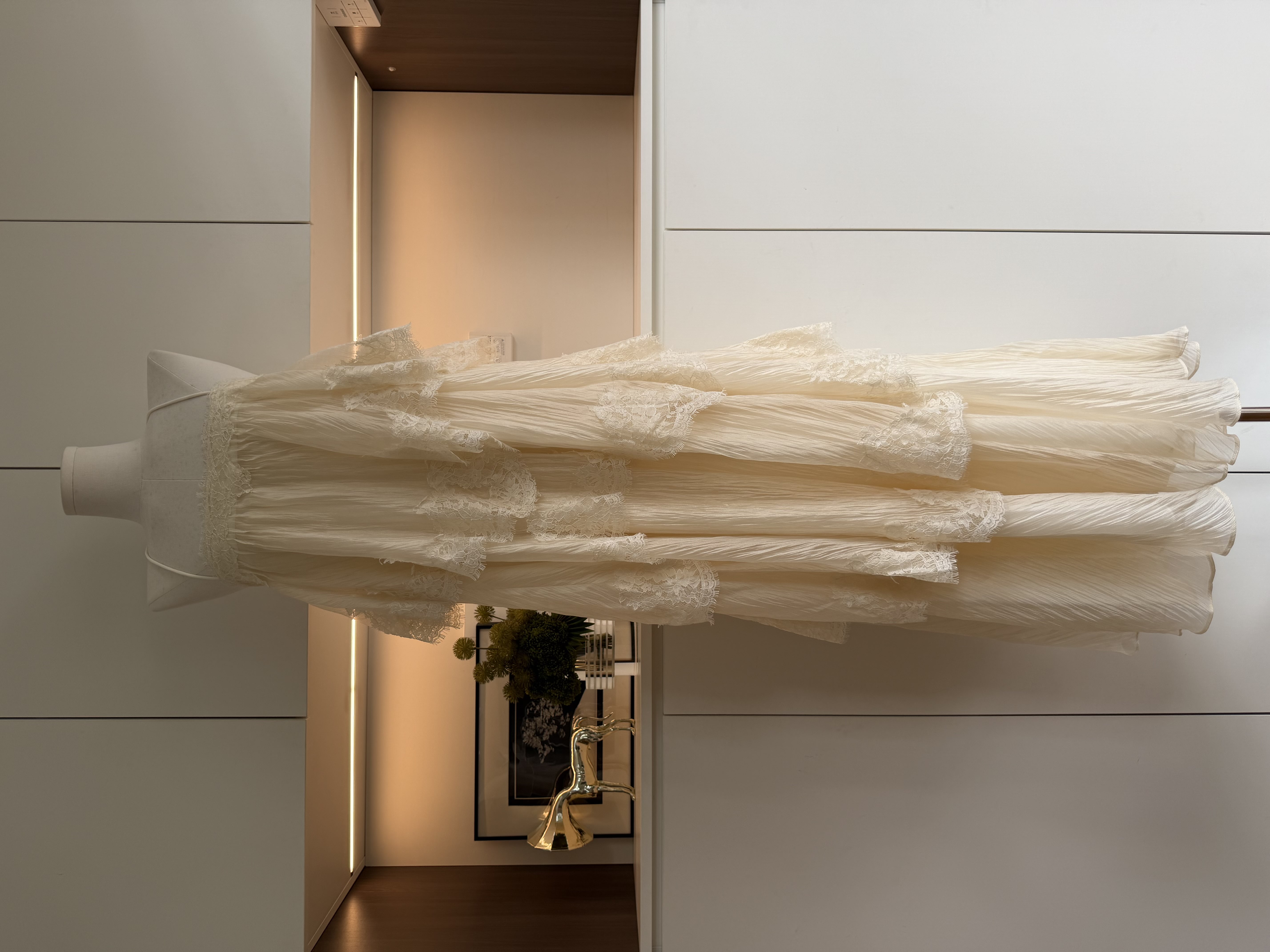 하나부터 순간 빛 흔적 프랑스식 슬립 레이스 큰 진자 여성 드레스 부드러운 바람 휴가 슬림해 보이는 케이크 드레스