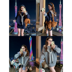 批发韩国东大门新品WESTAYONE春季学院风<b class='q'>长袖</b>卫衣<b class='q'>连衣裙</b>休闲假两件