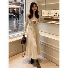 批发<b class='q'>韩国</b>超火搭配一整套又酷又飒高级感超好看独特漂亮针织套装<b class='q'>连衣裙</b>
