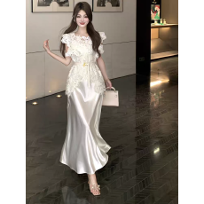 批发钩花镂空蕾丝衫立体<b class='q'>花朵</b>背心女夏新款大码胖mm不规则马甲上衣