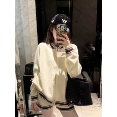 批发休闲针织套装撞色条纹开衫+高腰显瘦<b class='q'>短裤</b>女时尚高级感休闲两件套