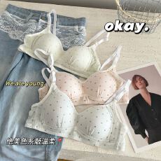 批发甜美风小胸聚拢内衣女士收副乳防下垂夏季薄款透气<b class='q'>文胸</b>罩