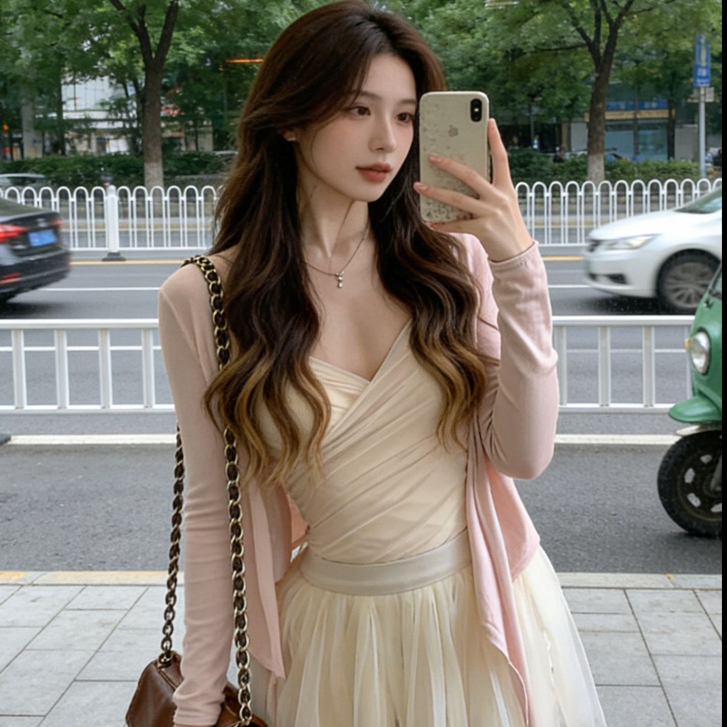 사람들 면 오픈 가디건 폴리 에스터 인터넷 슬립 순수한 욕망 V넥 십자가 망사 캐미솔 여름 부드러운 맨위
