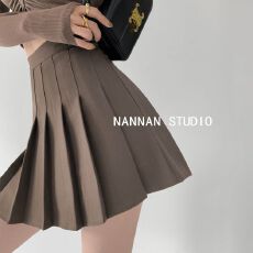 批发JK制服衬衫a字半身短裙子百褶裙女夏