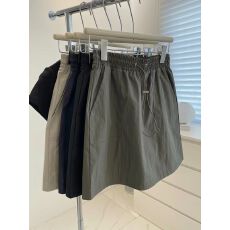 批发【原版面料】特大码300斤工装短裙女防走光松紧腰a字半身裙裤