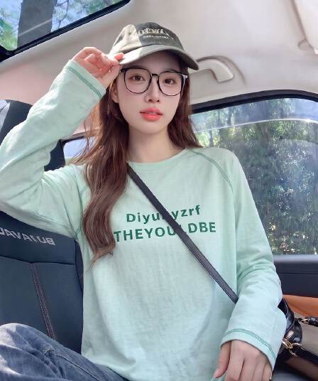 160 톰 글 래 경기 서울 눈꽃 면 긴팔 티셔츠 기본 셔츠 여성 의류 트렌디 봄 가을 새로운 라운드 넥 맨위