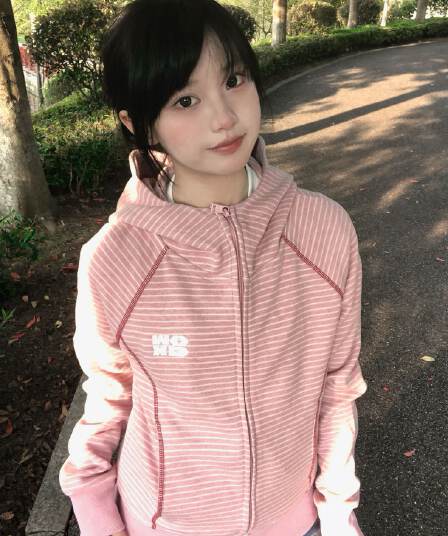 얇은 스타일 원본 솜씨 광저우 원본 원단 복합 후드티 여성