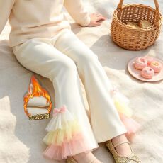 批发秋冬新款修身长裤<b class='q'>女</b>童<b class='q'>加</b>厚<b class='q'>休闲裤</b>保暖裤子<b class='q'>女</b>童<b class='q'>喇叭</b>裤<b class='q'>可爱</b><b class='q'>加绒</b>长裤