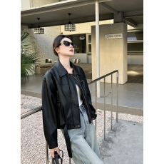 批发实拍2026春季新款酷飒机车皮衣外套女翻领小个子休闲PU皮夹克外套