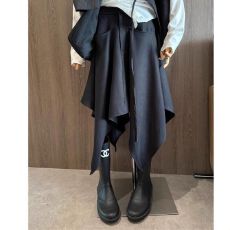 批发设计感趣味口袋不规则<b class='q'>西装</b>裙2025初秋款百搭显瘦休闲半身裙女梨形