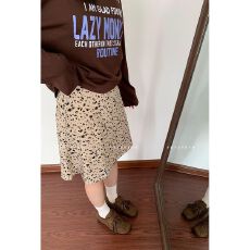 批发大码胖mm豹纹a字半身裙女<b class='q'>秋</b>夏季裙子微胖显瘦a字短裙