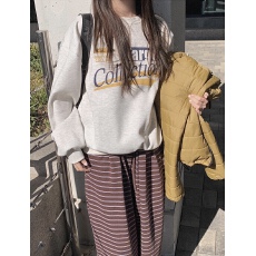 批发<b class='q'>韩国</b>东大门百搭简约字母印花宽松圆领套头<b class='q'>卫衣</b>