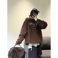 批发<b class='q'>韩国</b>东大门休闲宽松基础百搭字母印花圆领<b class='q'>卫衣</b>女秋冬装