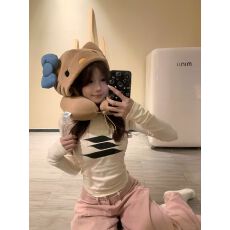 批发40支210克92%棉+8%氨纶后包领修身显瘦正肩长袖<b class='q'>t</b><b class='q'>恤</b>女春秋打底衫