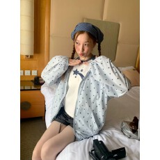 批发防晒衣女2026夏季新款韩系可爱风穿搭宽松学生轻薄款透气开衫