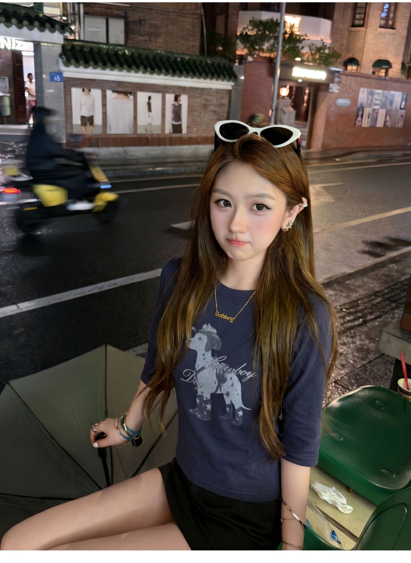 광저우 원단 중간 소매 핏 스타일 디지털 직분사 210 그램 95 면 40s 오스트리아 델 달마 시안 반팔 티셔츠