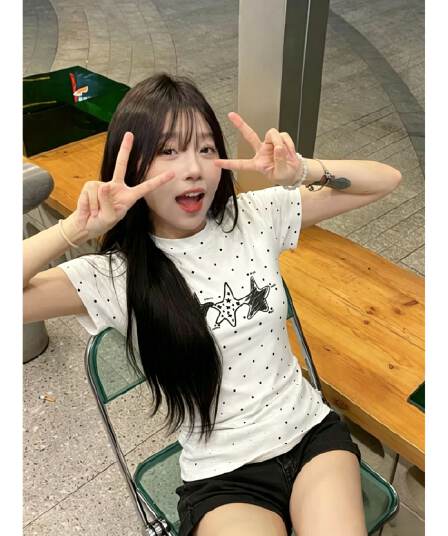 도트 무늬 몸매 가꾸기 40 220 그램 92 면 8 암모니아 Lun 전후 전체 인쇄 도트 무늬 몸매 가꾸기 프린트 반팔 티셔츠 여성